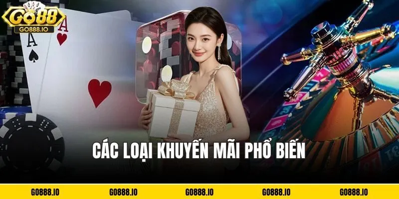 Các loại khuyến mãi tại GO88